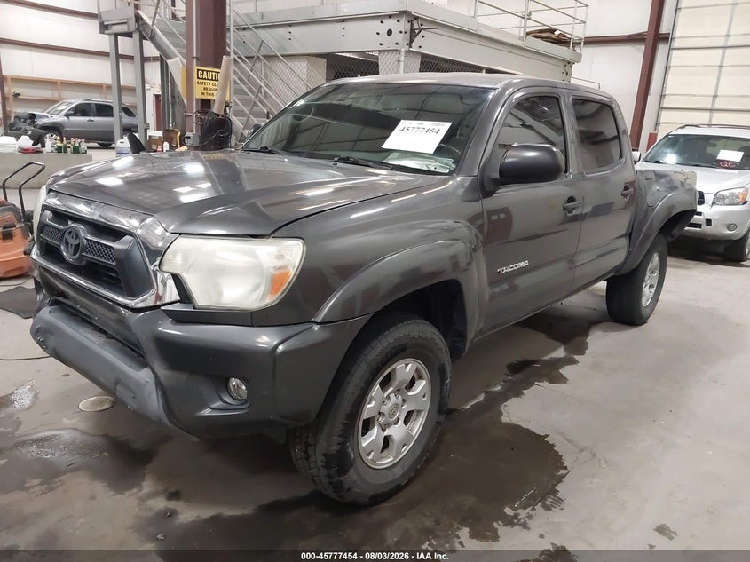 2012 Toyota Tacoma, Удар сзади, IAAI, VIN 3TMLU4EN2CM085356 — фото 2
