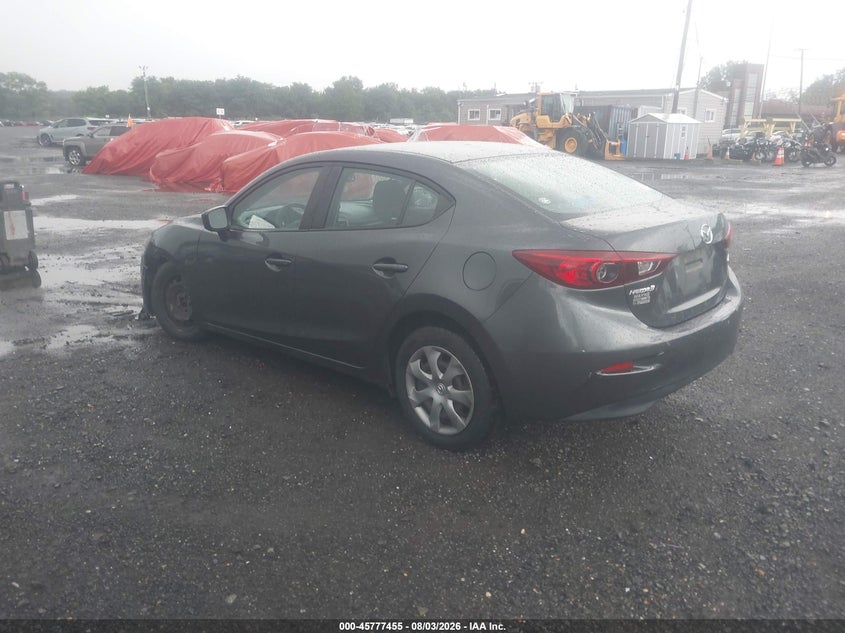 Vin: 3mzbm1u75fm127386, lot: 46276235, mazda mazda3 i sport 20153