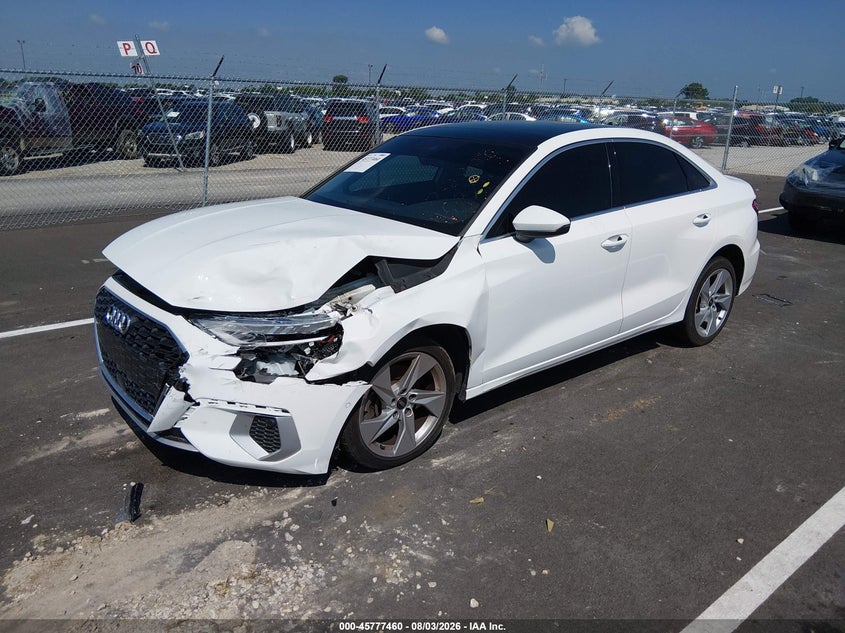 Vin: wauaudgy3pa116502, lot: 46276240, audi a3 premium 40 tfsi front-wheel drive s tronic 20232