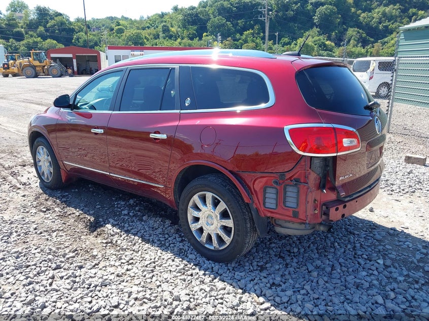 Vin: 5gakrbkd9g1276225, lot: 46276242, buick enclave leather 20163