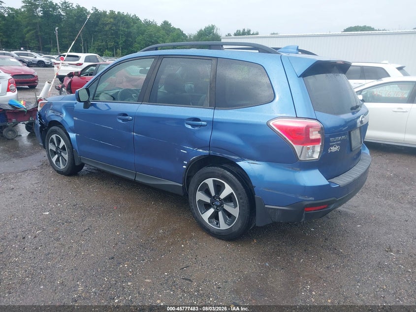 Vin: jf2sjagc2jh409603, lot: 46276263, subaru forester 2.5i premium 20183