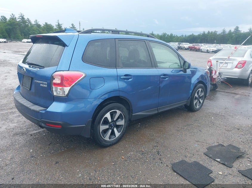 Vin: jf2sjagc2jh409603, lot: 46276263, subaru forester 2.5i premium 20184