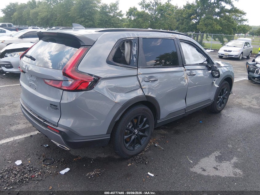 Vin: 7fars6h80te096334, lot: 46276265, honda cr-v hybrid awd sport-l 20264