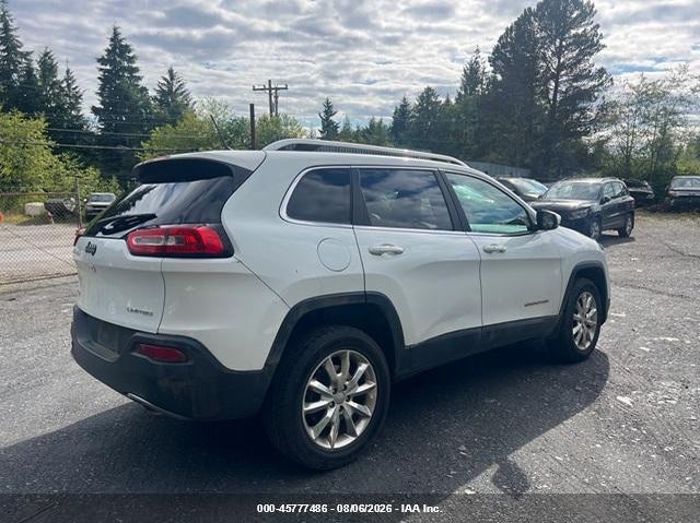 Vin: 1c4pjmds1ew168247, lot: 46276266, jeep cherokee limited 20144