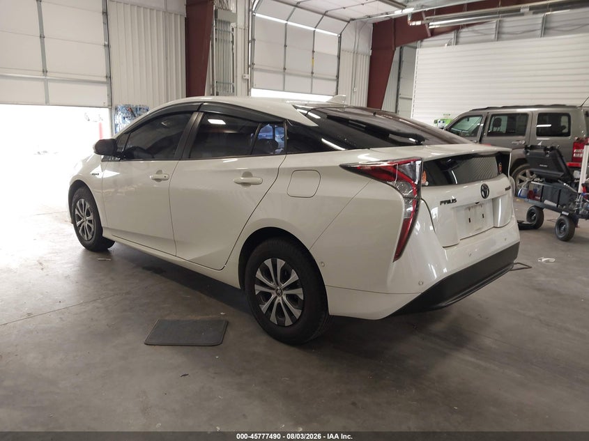 Vin: jtdkarfu1j3055738, lot: 46276270, toyota prius four 20183