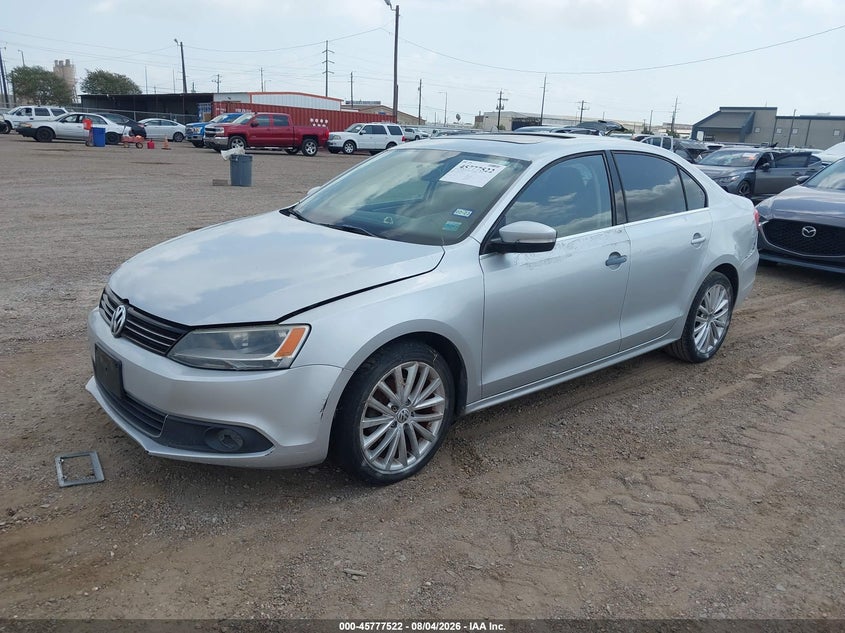 Vin: 3vwlx7aj6bm333857, lot: 46276302, volkswagen jetta 2.5l sel 20112