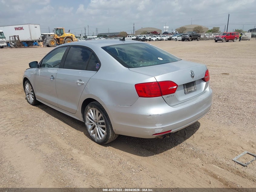 Vin: 3vwlx7aj6bm333857, lot: 46276302, volkswagen jetta 2.5l sel 20113