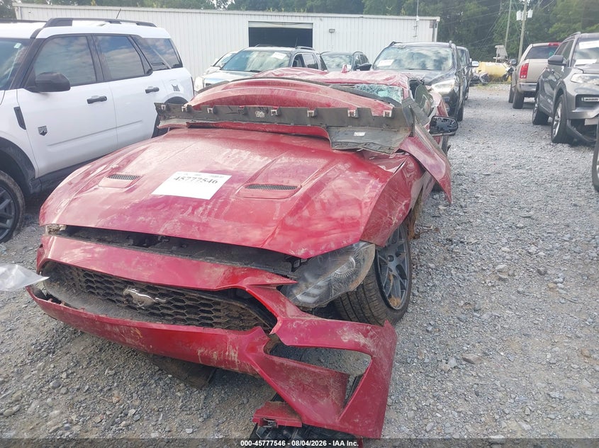 Vin: 1fa6p8th9n5122586, lot: 46276326, ford mustang ecoboost fastback 20222