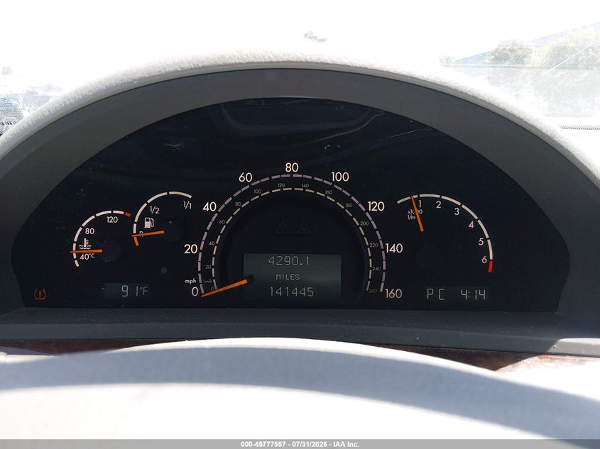 2006 MERCEDES-BENZ S 500 auction photo 7