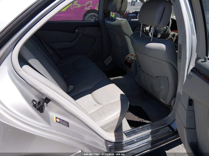 2006 MERCEDES-BENZ S 500 auction photo 8