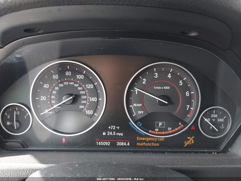 2016 BMW 328I auction photo 7