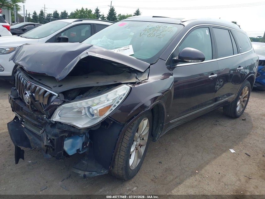 Vin: 5gakvckd3fj208373, lot: 46276348, buick enclave premium 20152