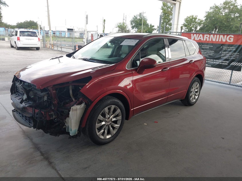Vin: lrbfxbsaxhd177567, lot: 46276353, buick envision essence 20172
