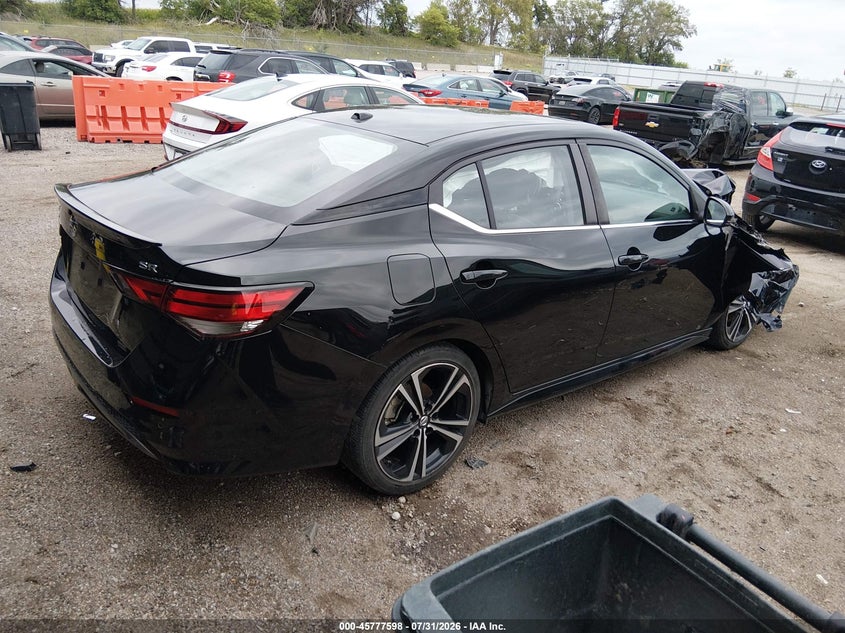 Vin: 3n1ab8dv2ly306231, lot: 46276378, nissan sentra sr xtronic cvt 20204