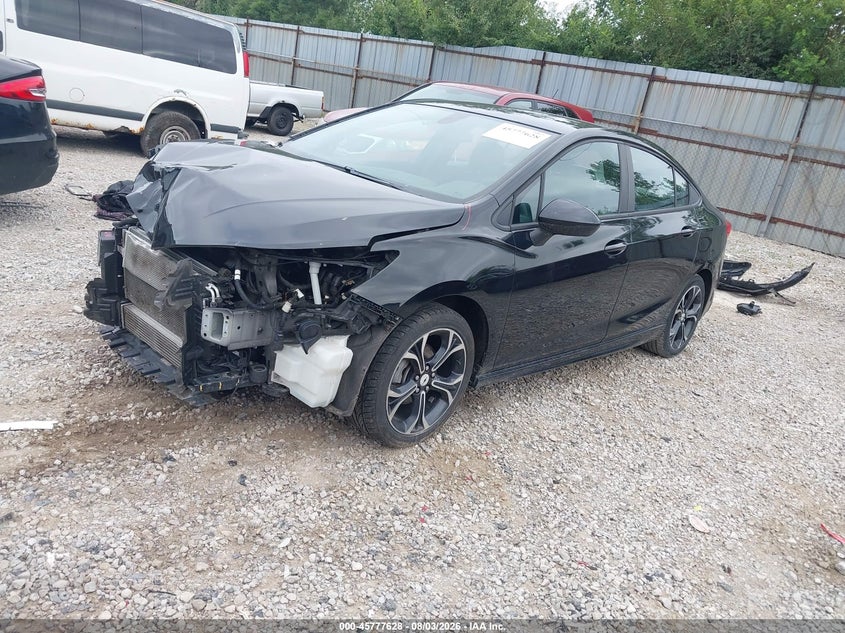 Vin: 1g1be5smxk7109303, lot: 46276408, chevrolet cruze lt 20192