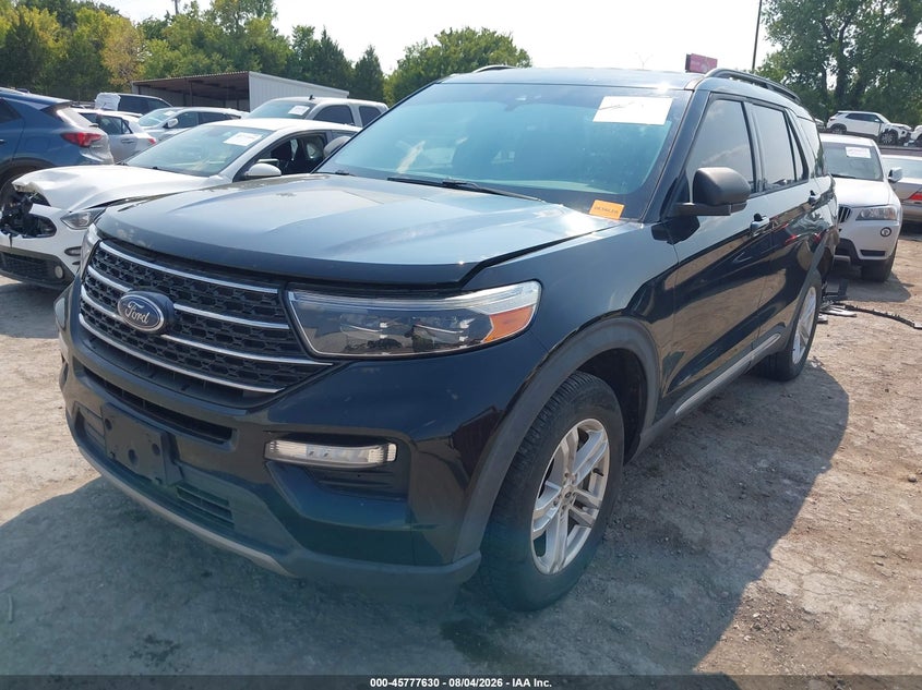 Vin: 1fmsk8dh8lgc18339, lot: 46276410, ford explorer xlt 20202