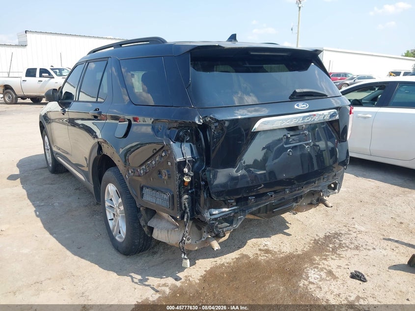 Vin: 1fmsk8dh8lgc18339, lot: 46276410, ford explorer xlt 20203