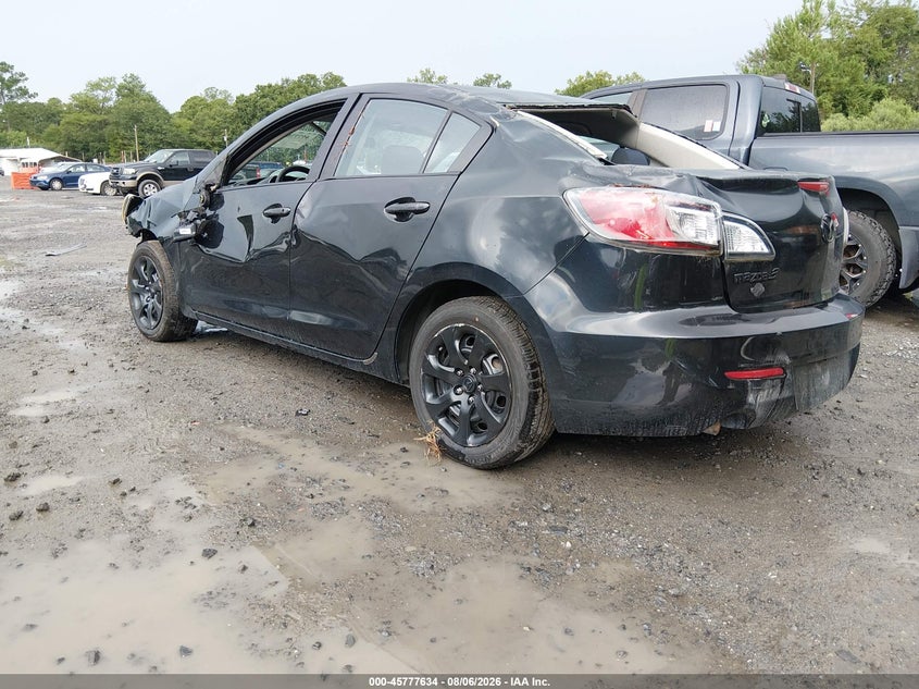 Vin: jm1bl1uf6c1521033, lot: 46276414, mazda mazda3 i sport 20123