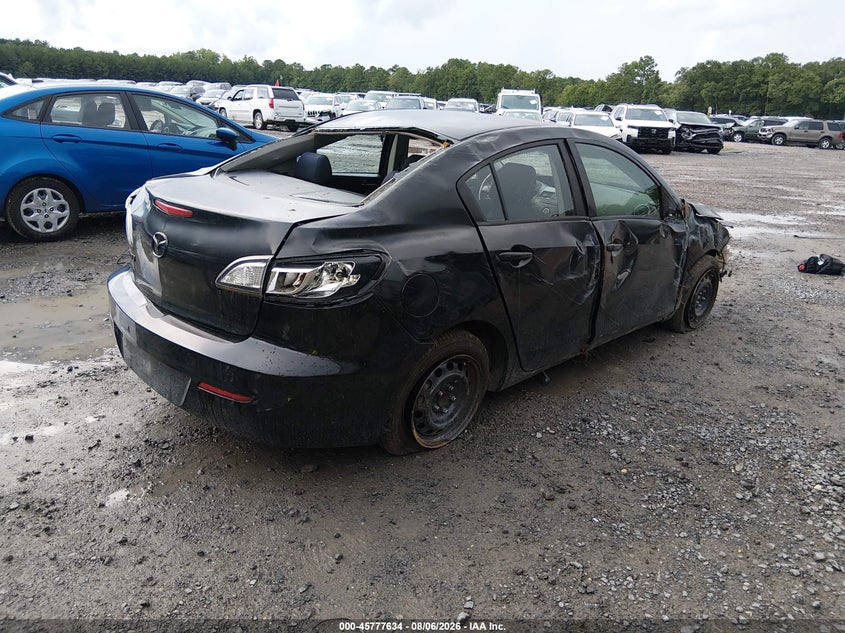 Vin: jm1bl1uf6c1521033, lot: 46276414, mazda mazda3 i sport 20124