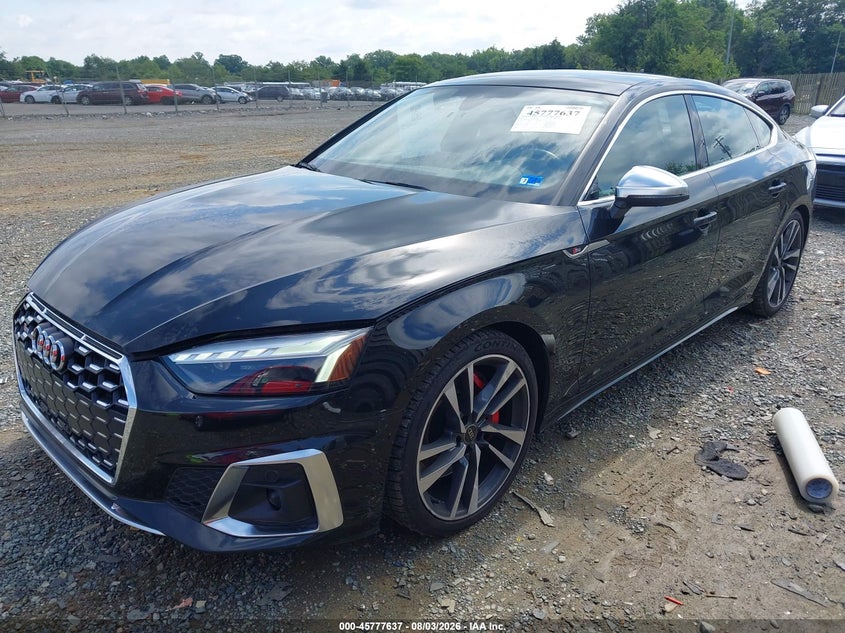 Vin: wauc4cf51pa059646, lot: 46276417, audi s5 sportback premium plus tfsi quattro tiptronic 20232