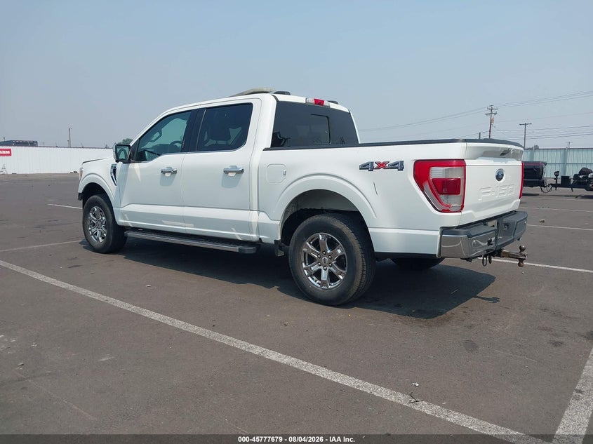 Vin: 1ftew1ep8mke83375, lot: 46276459, ford f-150 lariat 20213