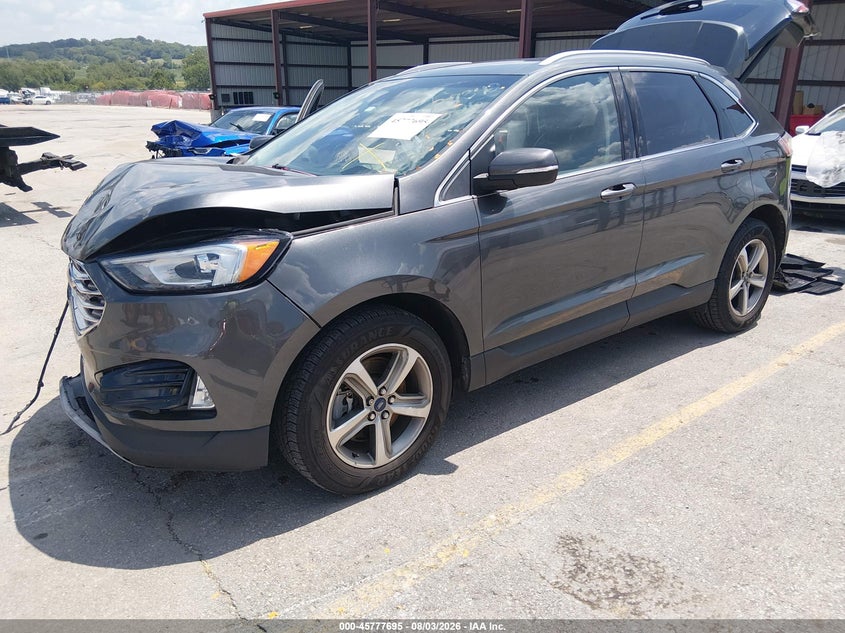 Vin: 2fmpk4j99kbb24908, lot: 46276475, ford edge sel 20192