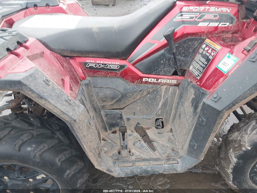 2018 POLARIS SPORTSMAN auction photo 8
