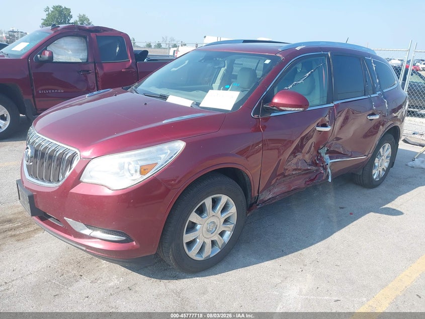 Vin: 5gakvbkd0hj293640, lot: 46276498, buick enclave leather 20172