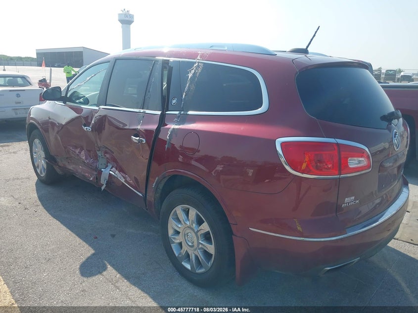 Vin: 5gakvbkd0hj293640, lot: 46276498, buick enclave leather 20173