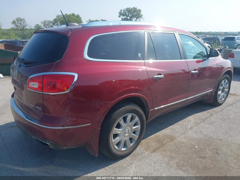 Vin: 5gakvbkd0hj293640, lot: 46276498, buick enclave leather 20174