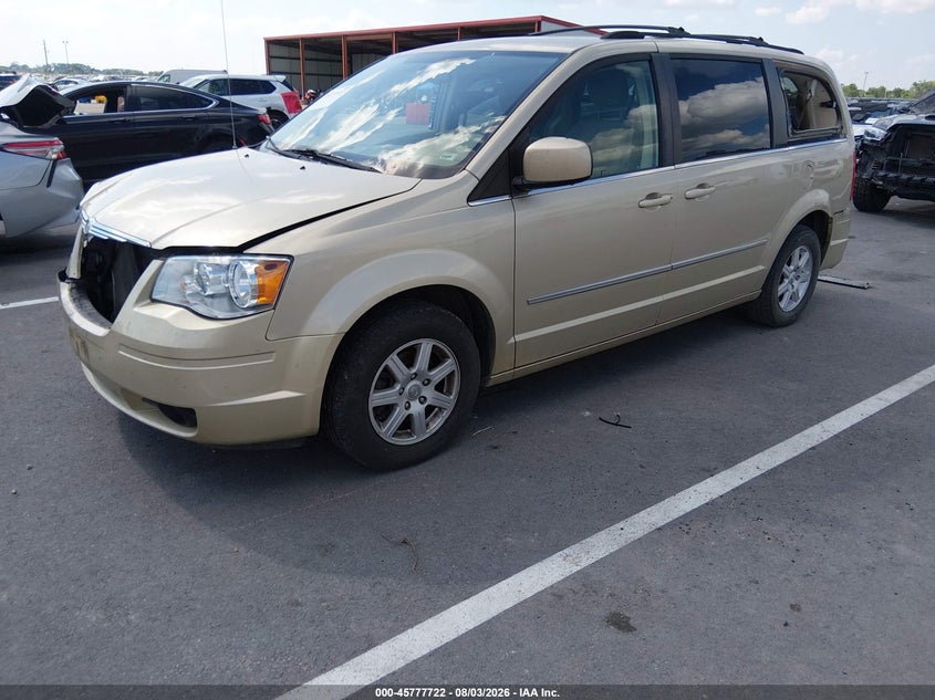 Vin: 2a4rr5d13ar183862, lot: 46276502, chrysler town & country touring 20102