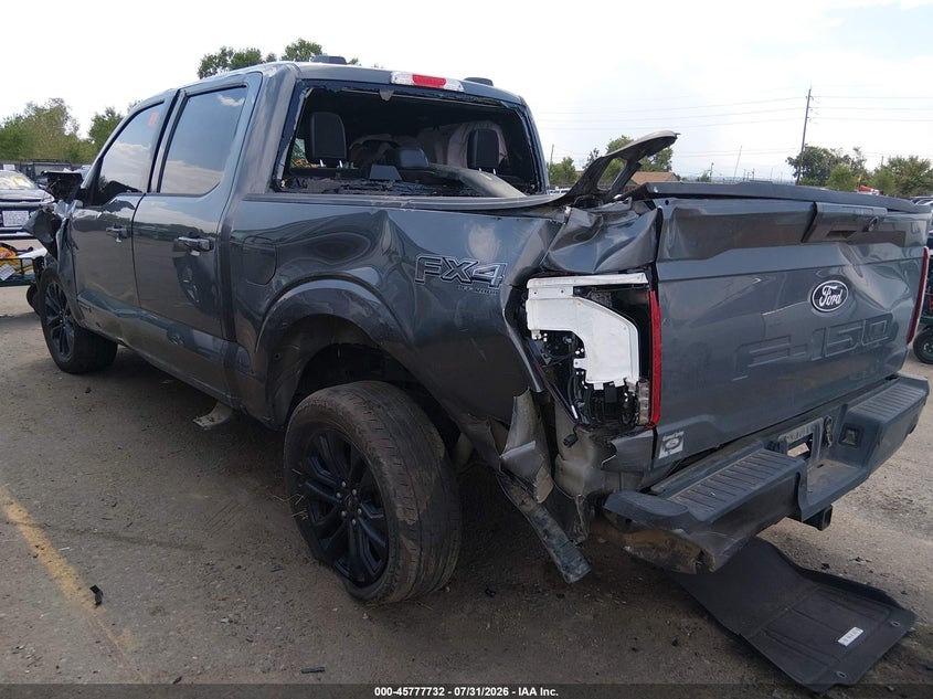 Vin: 1ftfw5ld3sfb34294, lot: 46276512, ford f-150 lariat 20253