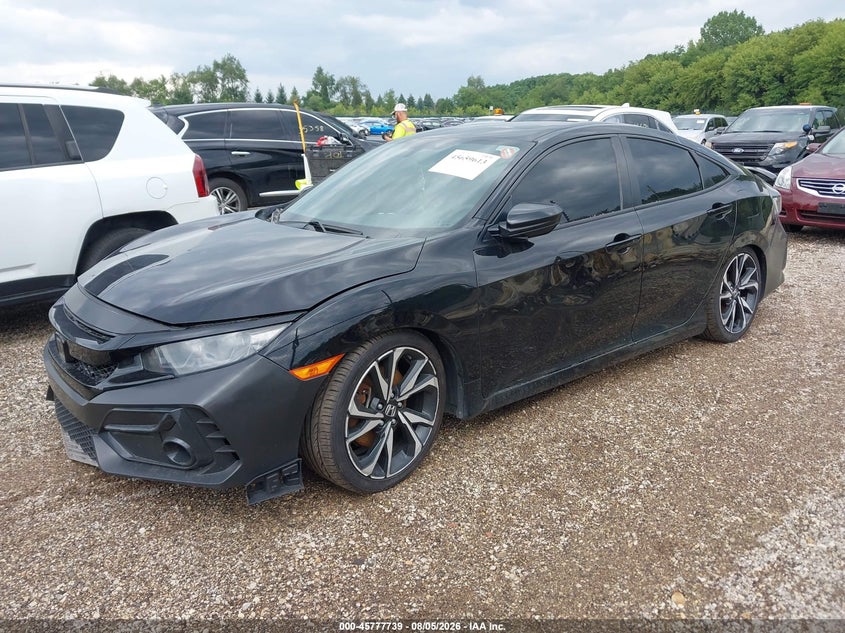 Vin: 2hgfc1e58kh705365, lot: 46276519, honda civic si 20192