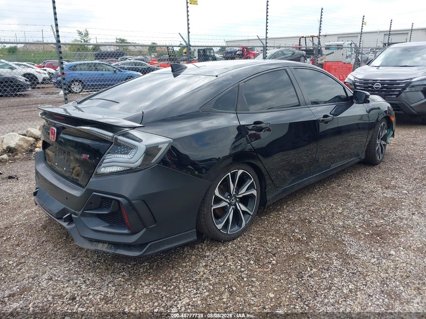 Vin: 2hgfc1e58kh705365, lot: 46276519, honda civic si 20194