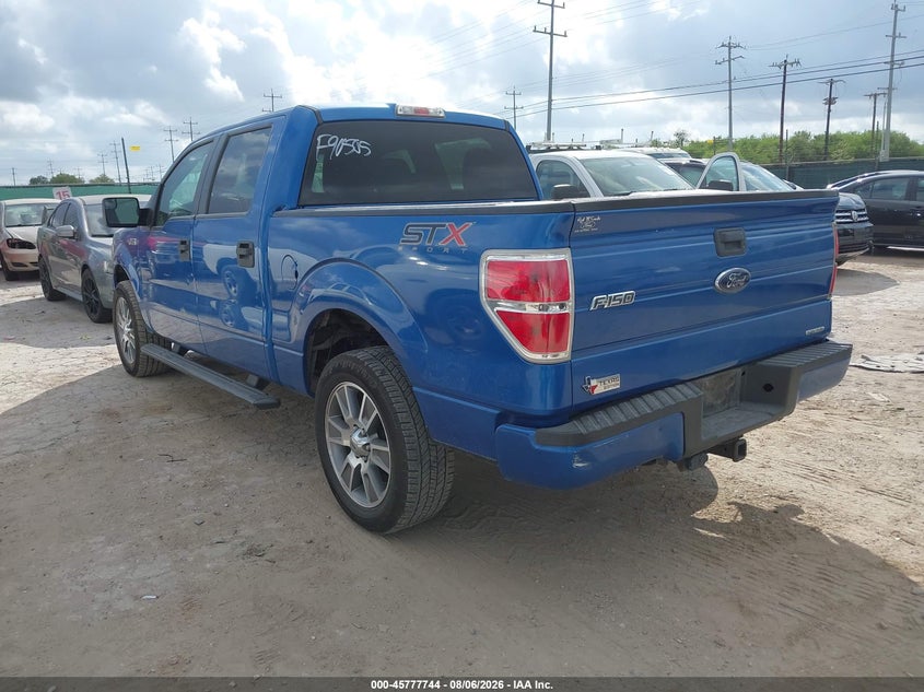Vin: 1ftew1cm1ekf90505, lot: 46276525, ford f-150 stx 20143
