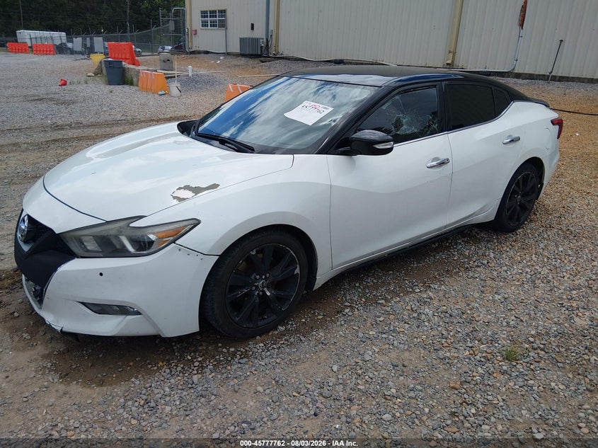 Vin: 1n4aa6apxhc405539, lot: 46276542, nissan maxima 3.5 sr 20172