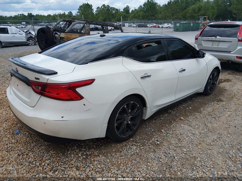Vin: 1n4aa6apxhc405539, lot: 46276542, nissan maxima 3.5 sr 20174