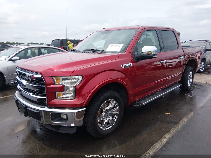 Vin: 1ftew1cf8gfa35225, lot: 46276545, ford f-150 lariat 20162