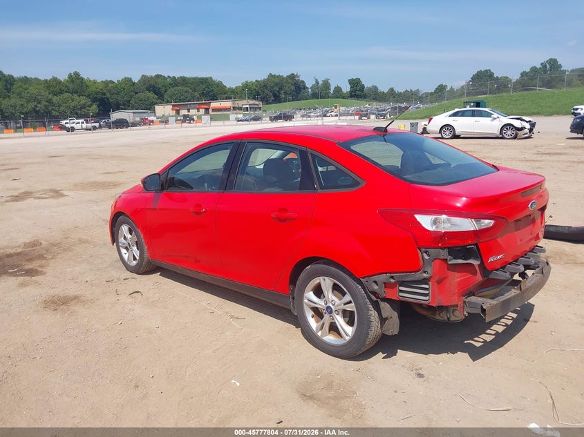 Vin: 1fadp3f23el163437, lot: 46276584, ford focus se 20143