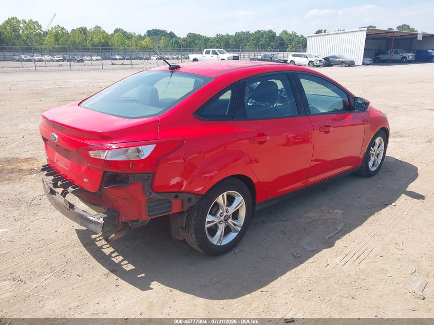Vin: 1fadp3f23el163437, lot: 46276584, ford focus se 20144