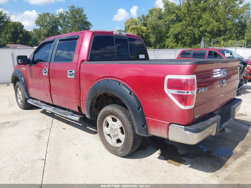 Vin: 1ftfw1cv0afa14761, lot: 46276586, ford f-150 xlt 20103