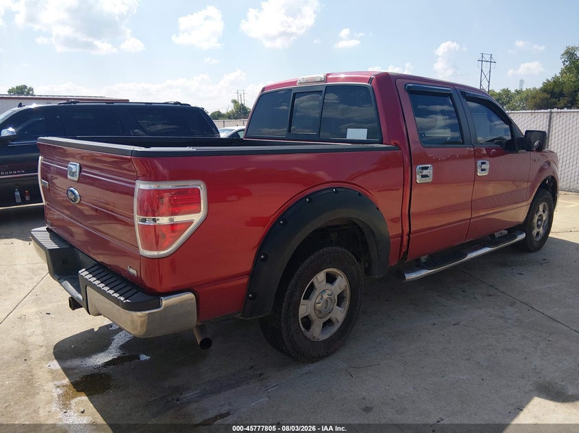 Vin: 1ftfw1cv0afa14761, lot: 46276586, ford f-150 xlt 20104