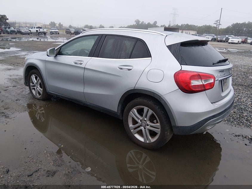 Vin: wdctg4eb4fj180476, lot: 46276608, mercedes-benz gla 250 20153