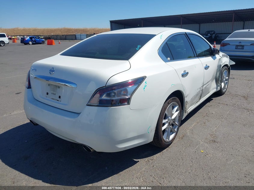 Vin: 1n4aa5ap8dc824123, lot: 46276616, nissan maxima 3.5 s 20134