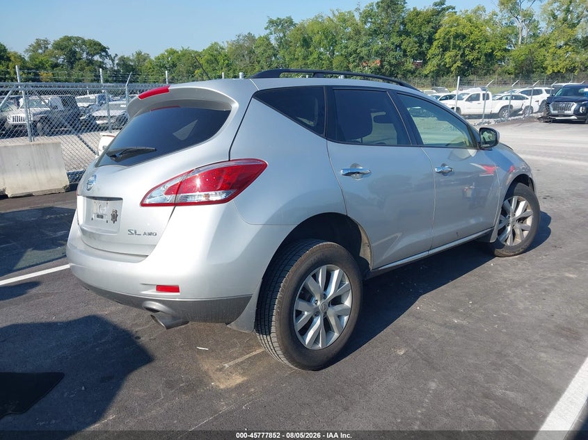 2014 NISSAN MURANO auction photo 4