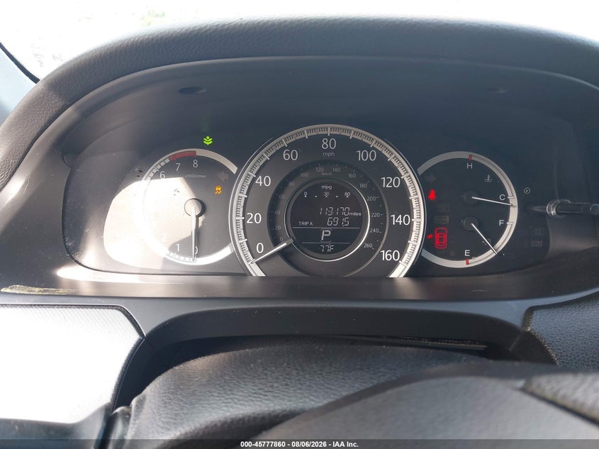 2014 HONDA ACCORD auction photo 7
