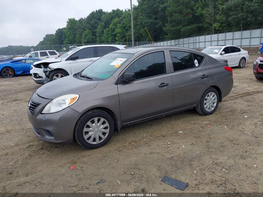 Vin: 3n1cn7ap4el845109, lot: 46276649, nissan versa 1.6 s+ 20142