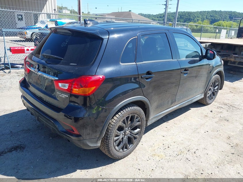 Vin: ja4ar3au3ju015366, lot: 46276653, mitsubishi outlander sport 2.0 le 20184