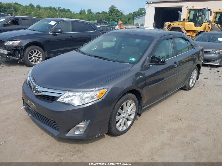 2012 TOYOTA CAMRY SEDAN 2.5L I-4 DOHC, VVT, 173HP
