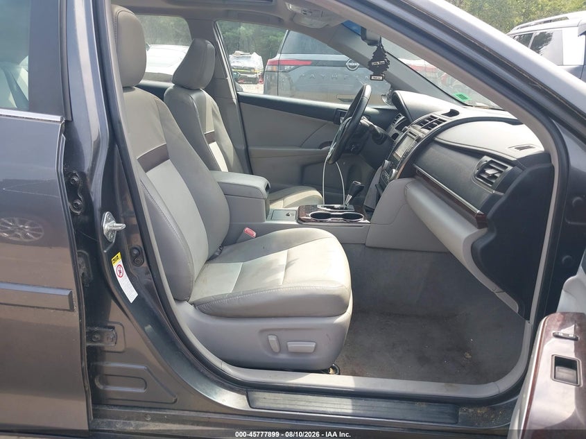 2012 TOYOTA CAMRY SEDAN 2.5L I-4 DOHC, VVT, 173HP
